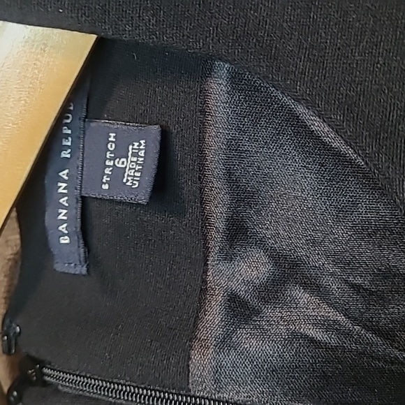 Banana Republic Black Dress Size 6 - Picture 7 of 7